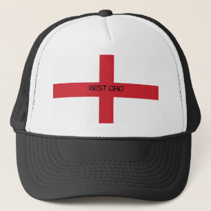 Boné Dia de os pais, Inglaterra Flag Best Pai