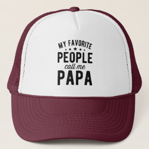 Boné dia de os pais, pai, pai, minhas pessoas favoritas