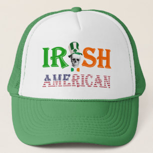 Boné Dia de São Patrício americano irlandês
