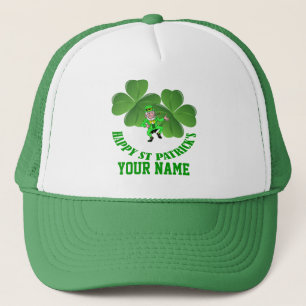 Boné Dia de São Patrício Irlandês Personalizado