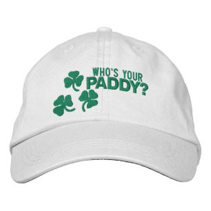 Boné Dia de São Patrício Irlandês Quem é o seu Paddy