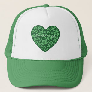 Boné Dia de São Patrício verde Shamrock