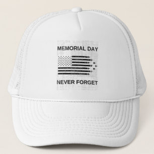 Boné Dia do Memorial  Guerreiro ferido  Veterano Milita