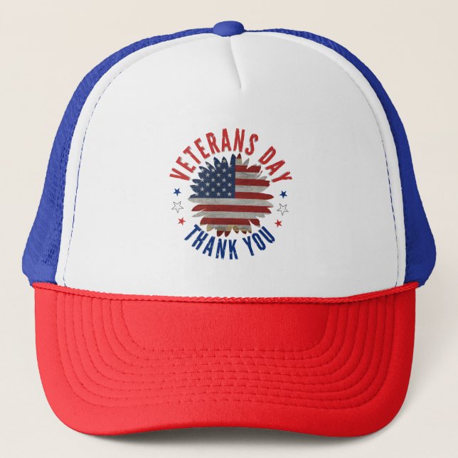 BONÉ DIA DOS VETERANOS OBRIGADO  (Frente)