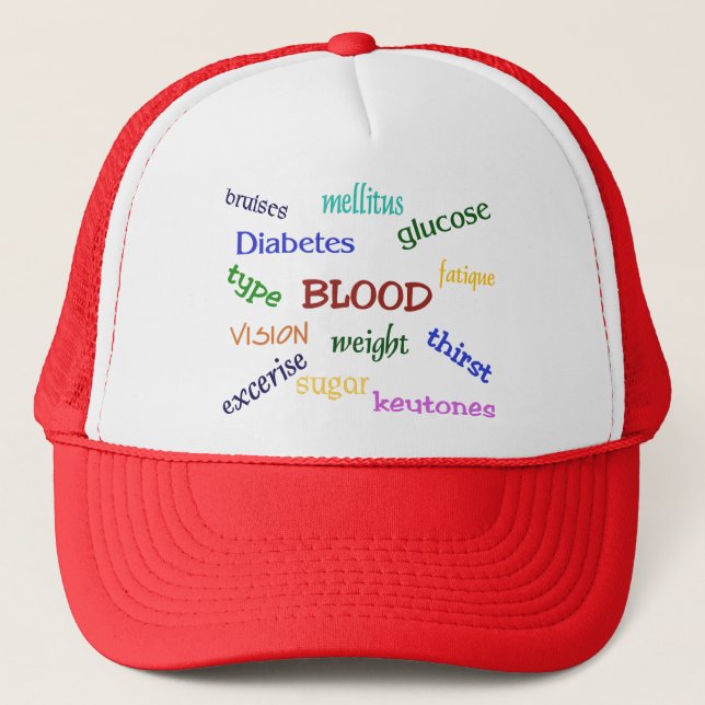 Boné Diabetes Trucker Hat (Frente)