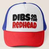 DIBS NO CHAPÉU DO CAMIONISTA DO REDHEAD