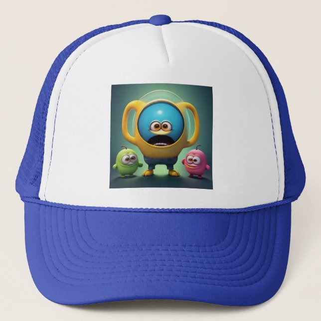 Boné "Die Tassen-Gang – Außerirdisch verspielt" (Frente)