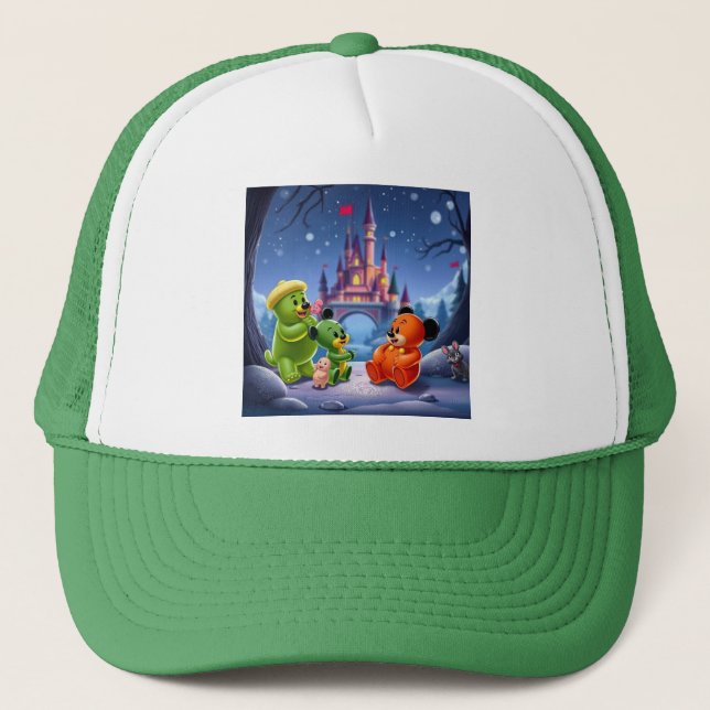 Boné „Die Zauberbärchen – Hüter des Glitzerwalds“ (Frente)