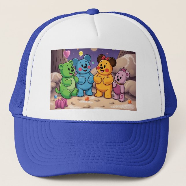 Boné „Die Zauberbärchen – Hüter des Glitzerwalds“ (Frente)