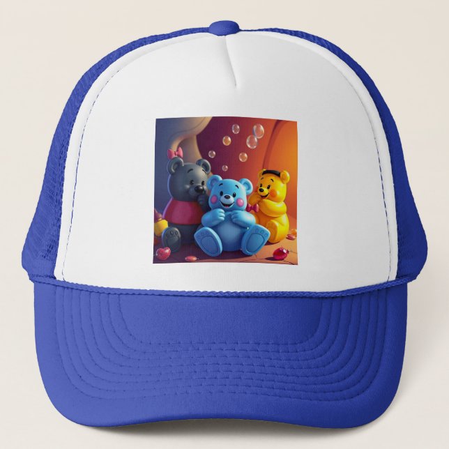 Boné „Die Zauberbärchen – Hüter des Glitzerwalds“ (Frente)