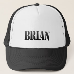 Boné Dif. Personalizada com Marca Nome BRIAN