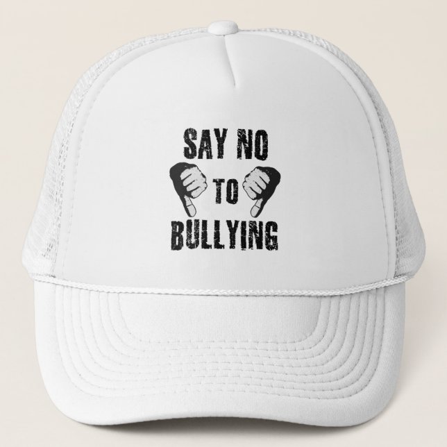 Boné Diga Não ao Bullying (Frente)