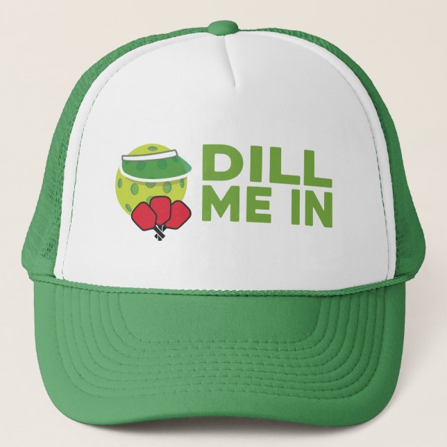 Boné "Dill Me In" Pickleball Hat (Frente)