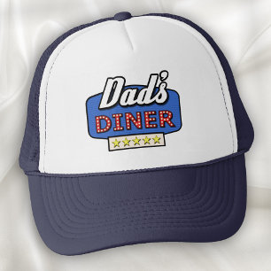 Boné Diner do Pai - Chapéu do Cavaleiro Engraçado