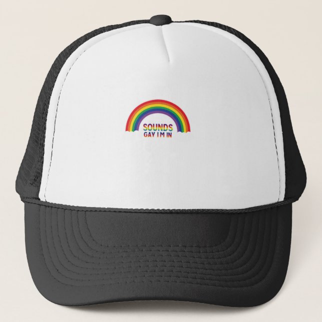 Boné Dinossauro alegre da igualdade LGBT de março do (Frente)