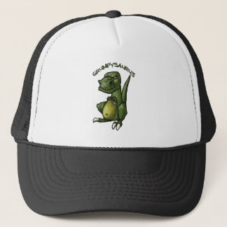 Boné Dinossauro de Grumpysaurus que é mal-humorado!