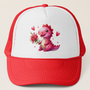 Boné Dinossauro Dia de os namorados bonito