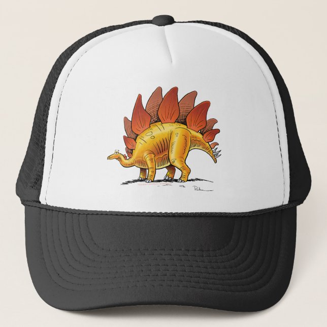 Boné Dinossauro dos desenhos animados do Stegosaurus do (Frente)