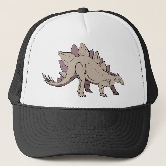 Boné dinossauro estegossauro antigo (Frente)