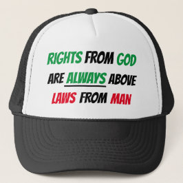 Boné Direitos de Deus Trucker Hat