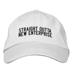 Boné Direto de New Enterprise Pennsylvania Hat