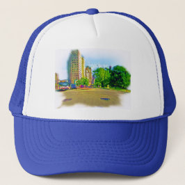 Boné Dirigindo pela Lincoln Avenue