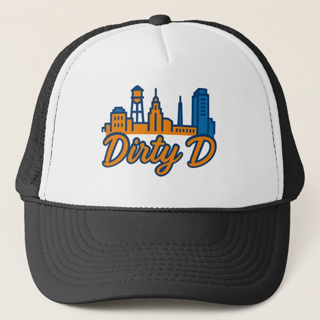Boné Dirty D Durham Skyline - Orgulho Urbano de Urnas (Frente)