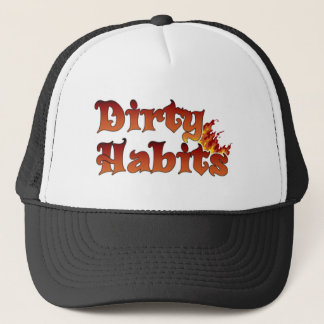 Boné DirtyHabits Flame Trucker Hat