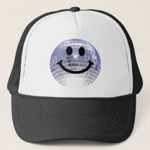 Boné Disco Ball Happy Face