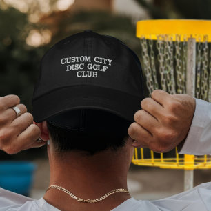 Boné Disco de Presente para Time de Disc Golf com Disco