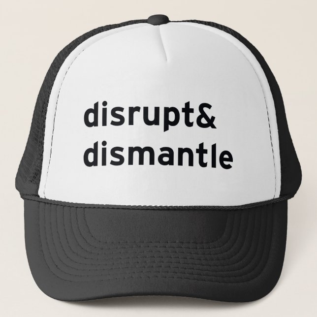 Boné disrupt & dismantle (Frente)