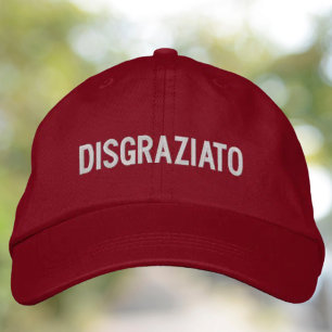 Boné Dito sem Graça Dito Siciliano Italiano Engraçado