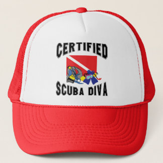 Boné Diva certificada do MERGULHADOR