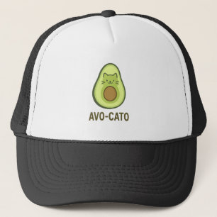 Boné Diversão Dizendo Avo Cato Humor Cat Avocado