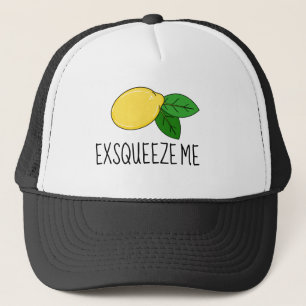 Boné Diversão do chapéu "Exsqueeze Me" com Design Lem