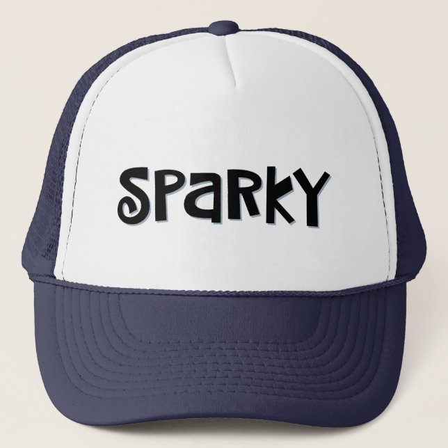 Boné Diversão do "SPARKY" Trucker Hat (Frente)