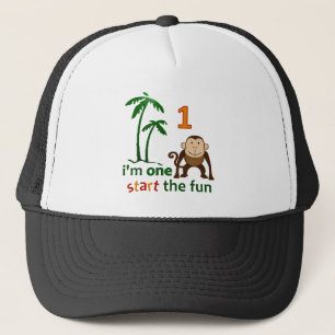 Boné Divertimento um do macaco