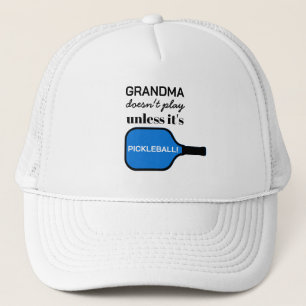 Boné Dívida Personalizada Avó Jogadora de Pickleball Ti