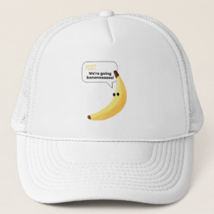 Boné Dívidas Favoritas de Festa de Banana Retro Engraça