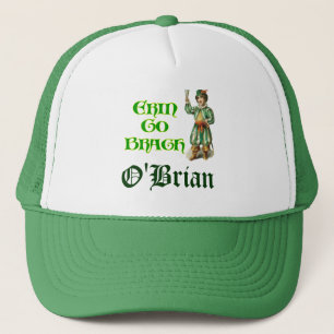 Boné Diz Erin Go Braugh Personalizável