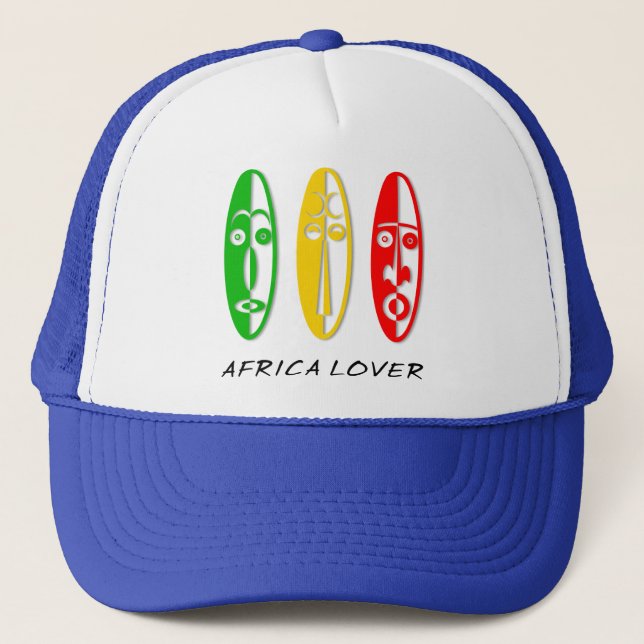 Boné do amante de África (Frente)