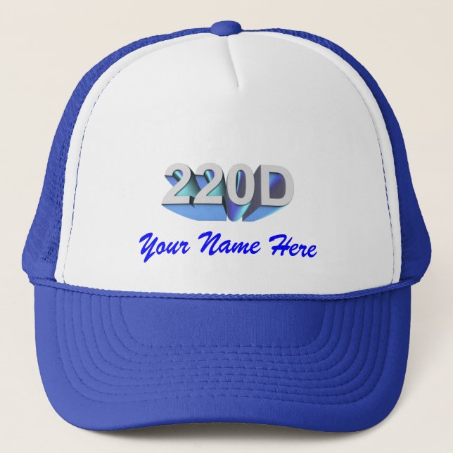 Boné do Benz 220D de Mercedes (Frente)