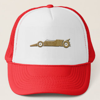 boné do carro de corridas