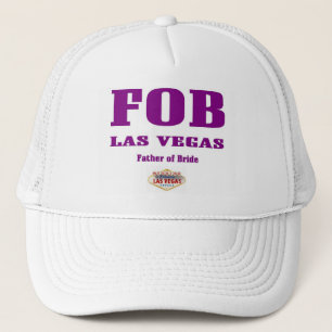 Boné do FOB (pai da noiva) Las Vegas