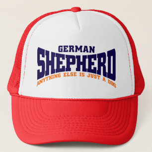 Boné do german shepherd