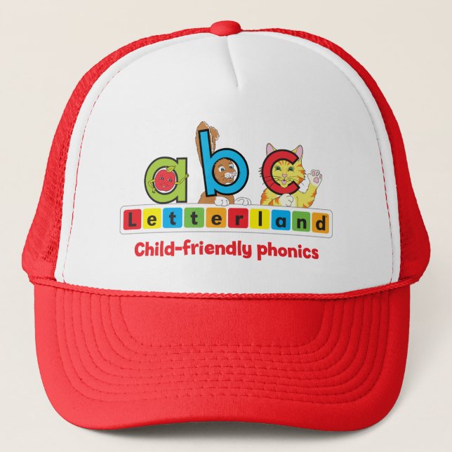 Boné do logotipo de Letterland | (Frente)