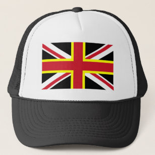 BONÉ do Reino Unido - Bandeira de Quatro Cruzament