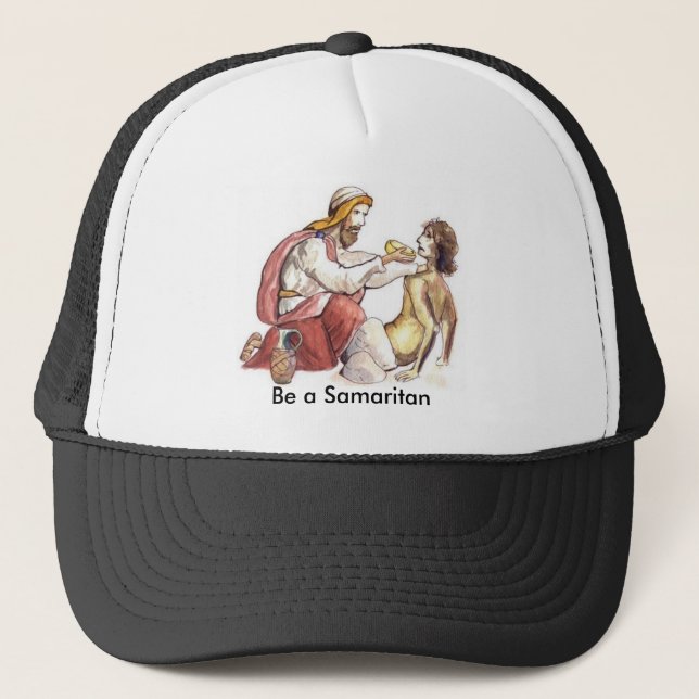 Boné do renascimento do samaritano - seja um (Frente)