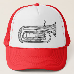 Boné do Sousaphone da tuba ou chapéu dos