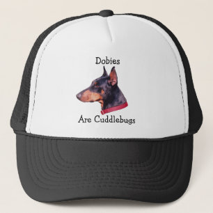 Boné Dobies é chapéu do cão do Doberman de Cuddlebug